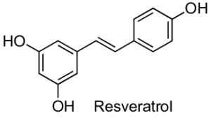Structure of resveratrol